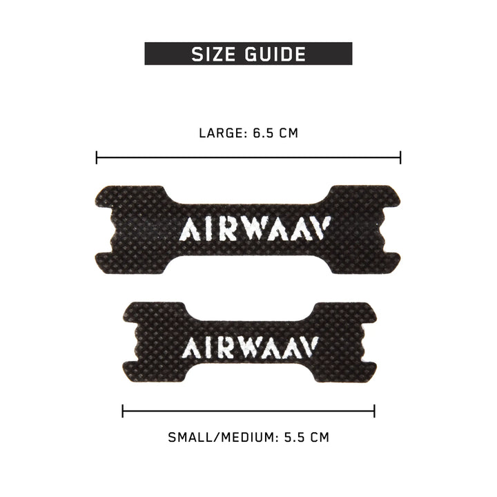 AIRWAAV Malaysia NASAL STRIPS SIZE GUIDE