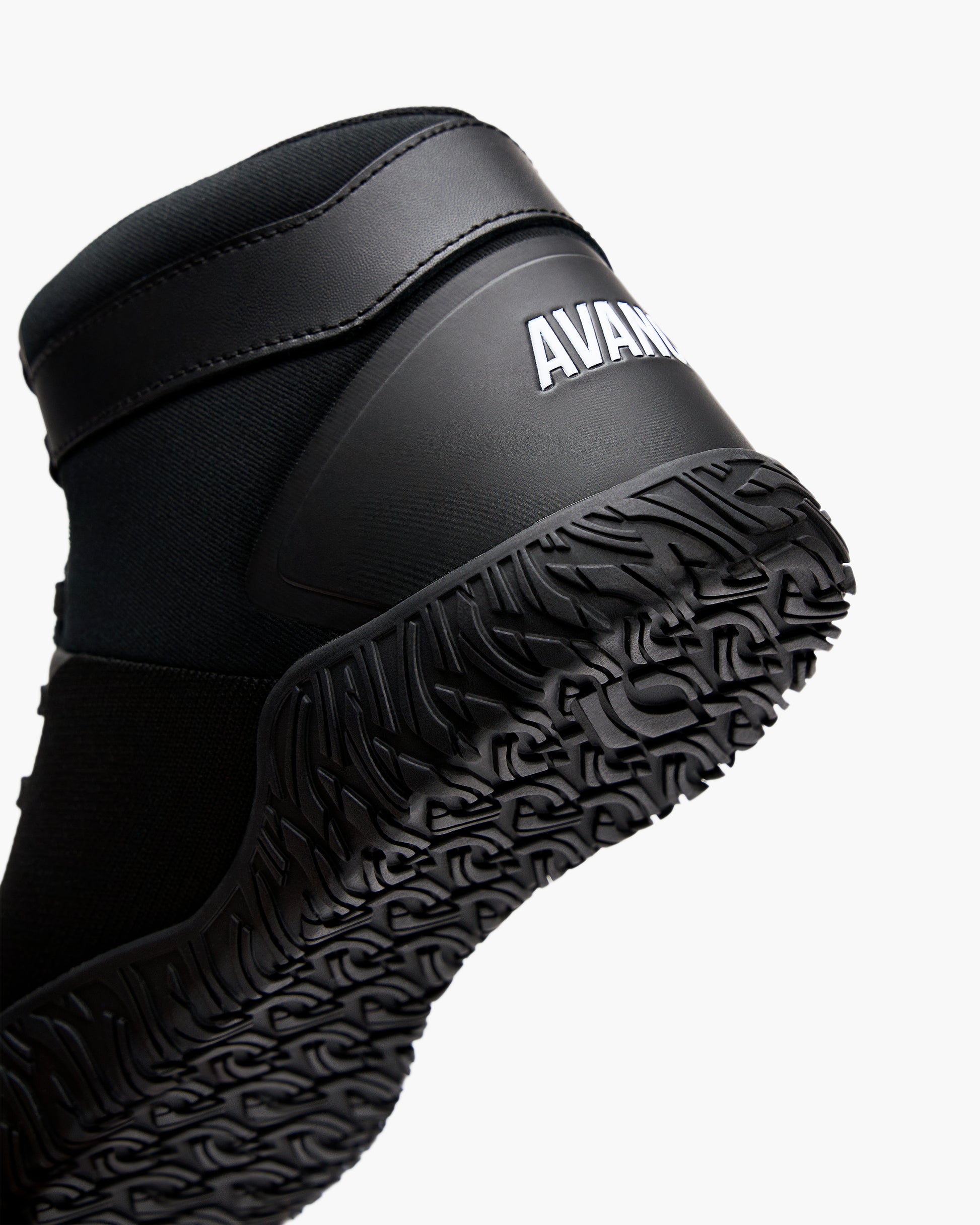 Avancus Malaysia Powerlifting Shoes High Top Black