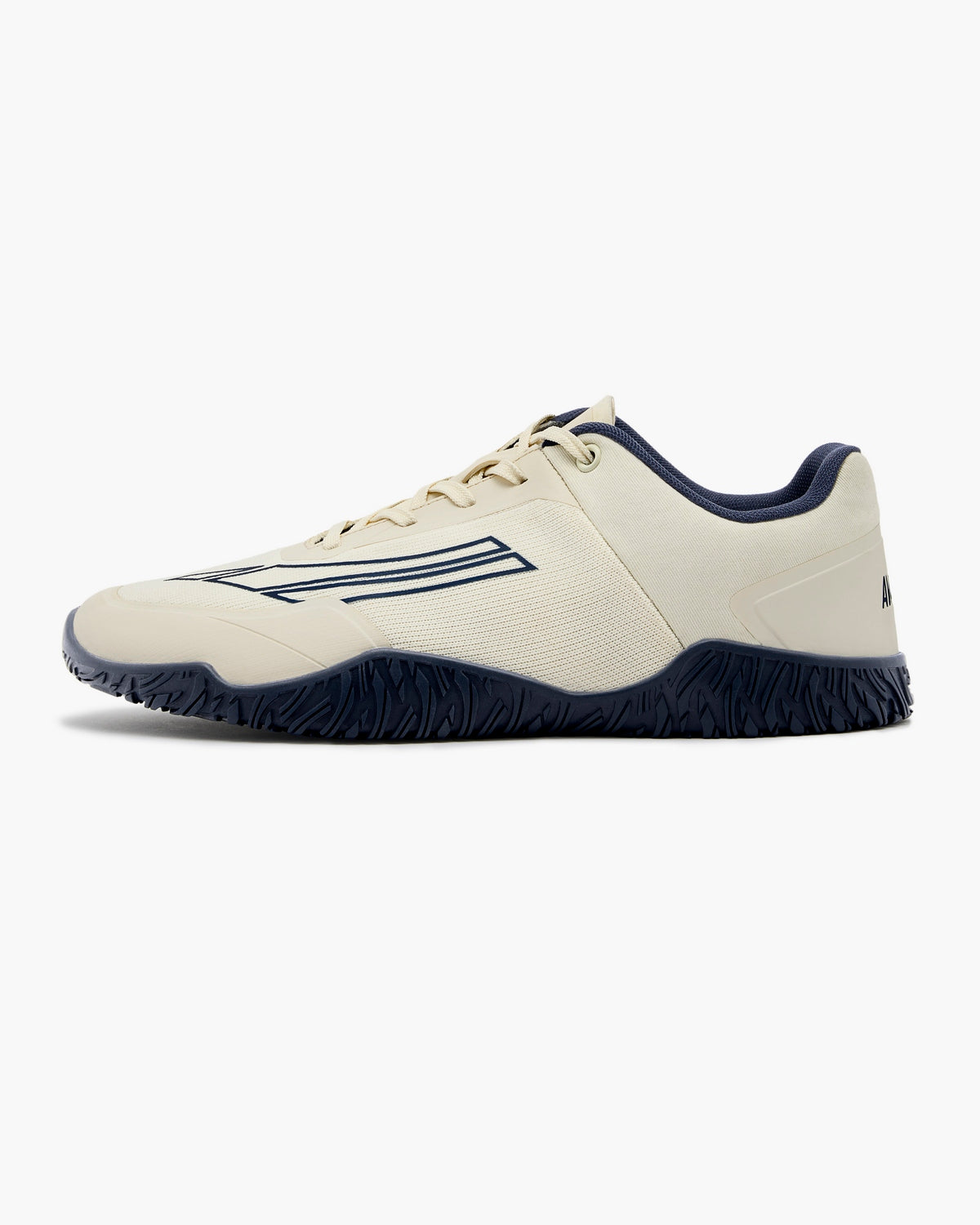 Avancus Powerlifting Barefoot Wide Toe Box Shoes Apex V2.5 Navy White