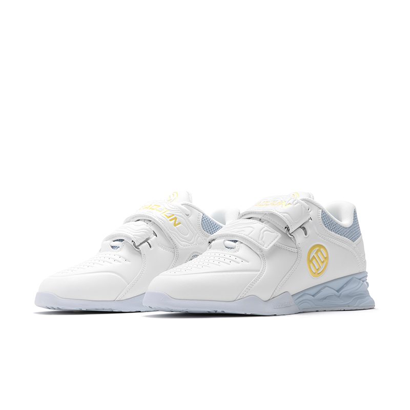 LUXIAOJUN_Malaysia_PowerPro_Weightlifting_Shoes_White