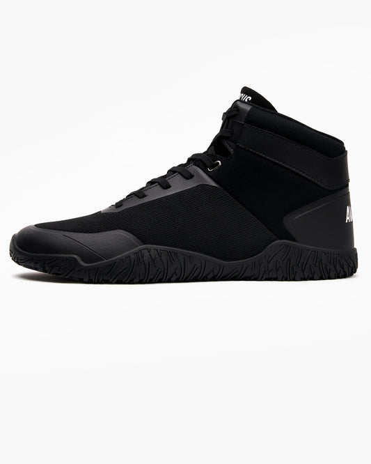 Avancus Malaysia Powerlifting Shoes High Top Black Apex V2.5
