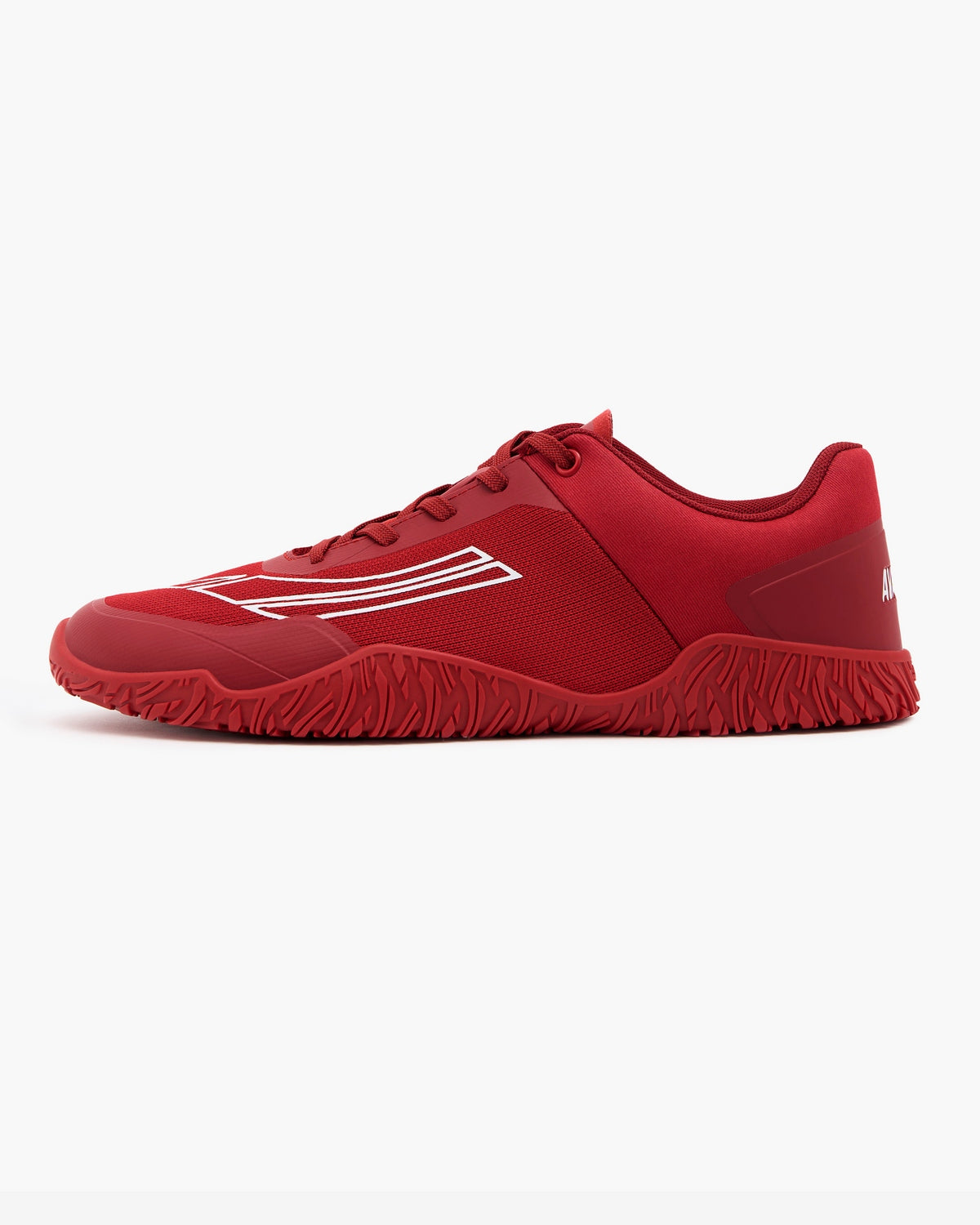Avancus Powerlifting Barefoot Wide Toe Box Shoes Apex V2.5 Red