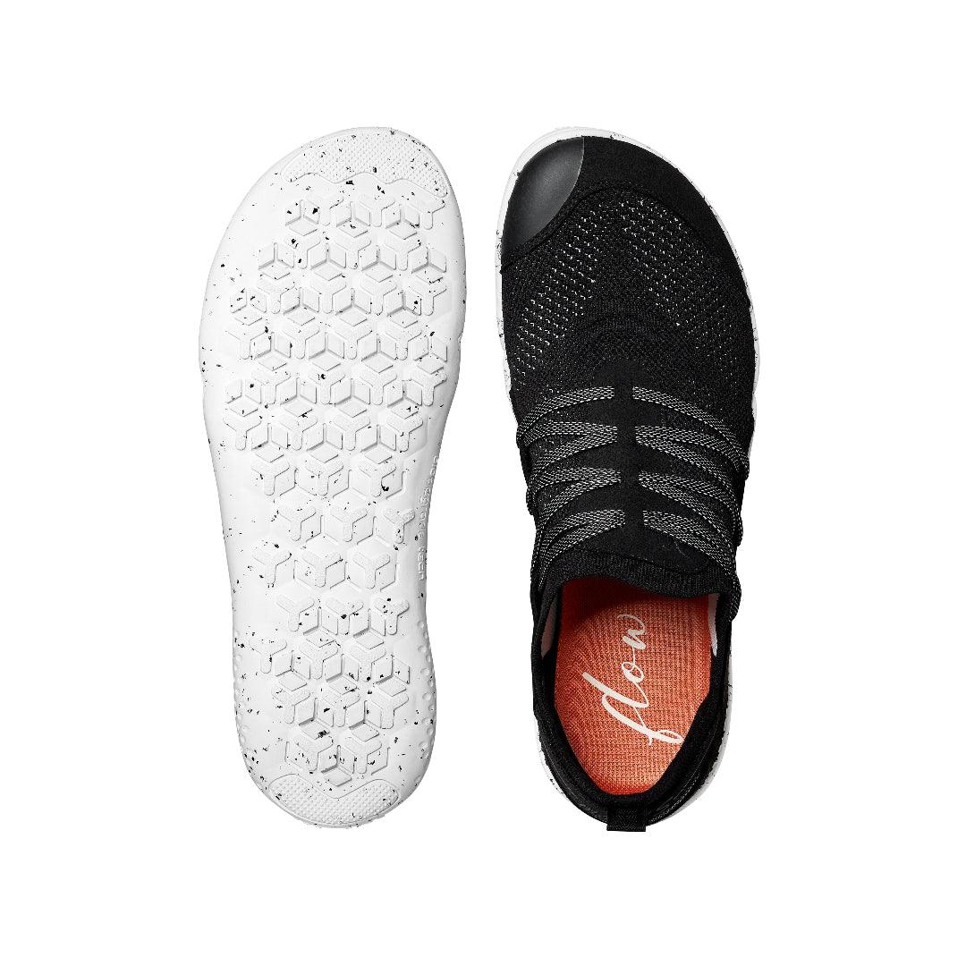 LONO FLOW S Black Barefoot Workout Shoes